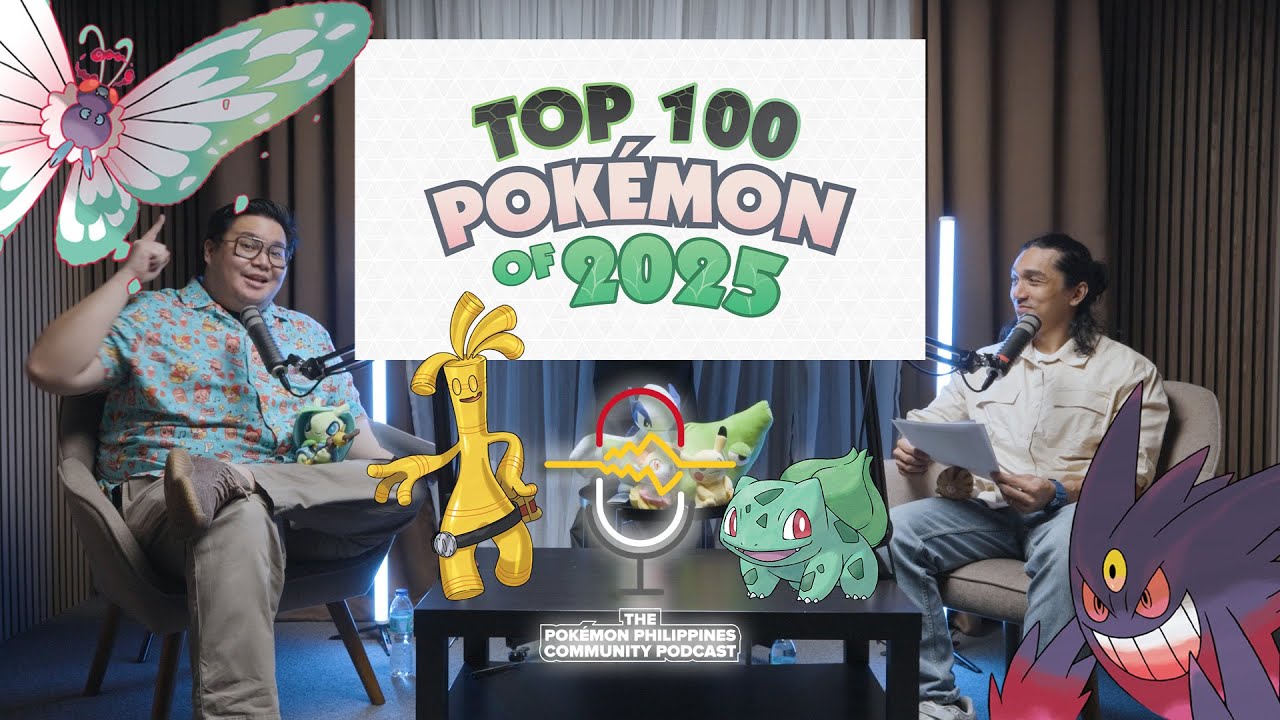 The Top 100 Pokémon in the Philippines 2025