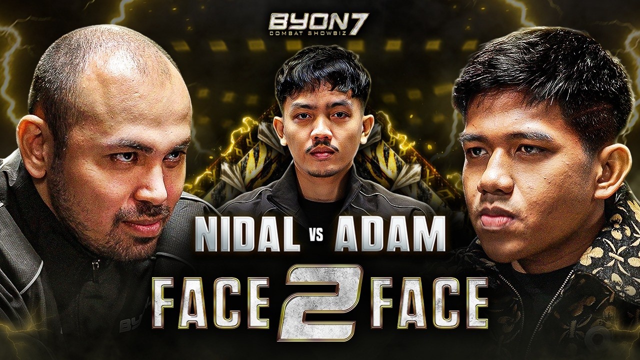 "AKAN KU BUAT FIGHT INI BRUTAL?!" - NIDAL VS ADAM FACE 2 FACE cover art