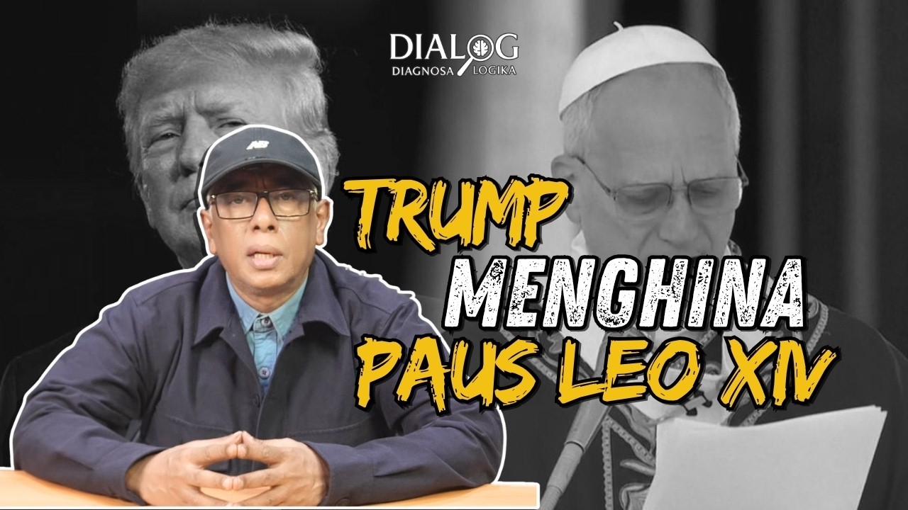 Trump Menghina Paus Leo XIV #diagnosalogika cover art