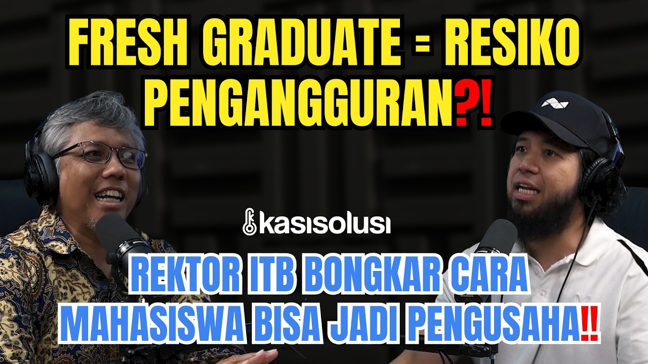 Kuliah Mahal Tapi Nganggur⁉️ Rektor ITB Bongkar Cara Lolos dari 'Jebakan' Pengangguran cover art