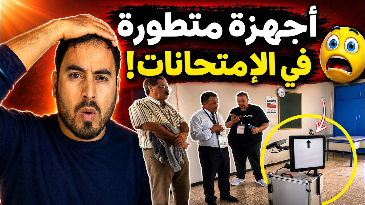 واش أجهزة رصد الغش لإمتحانات البكالوريا خدام ولا غير بروتوكول ؟ cover art