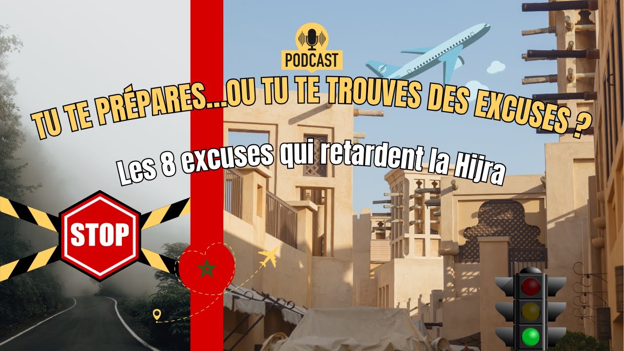 ❌🛩️ Hijrah : 8 RAISONS pour lesquelles tu n’arrives pas à PASSER À L’ACTION cover art