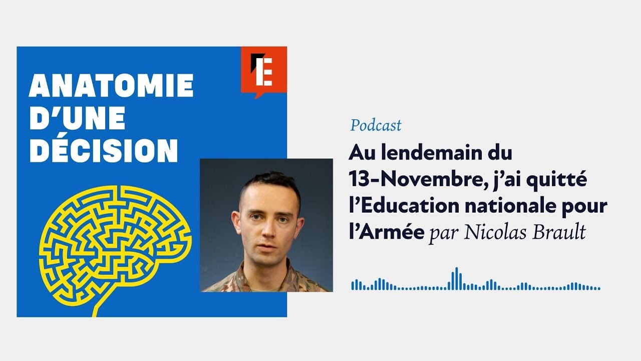 Au lendemain du 13‑Novembre, j’ai quitté l’éducation pour l’Armée cover art