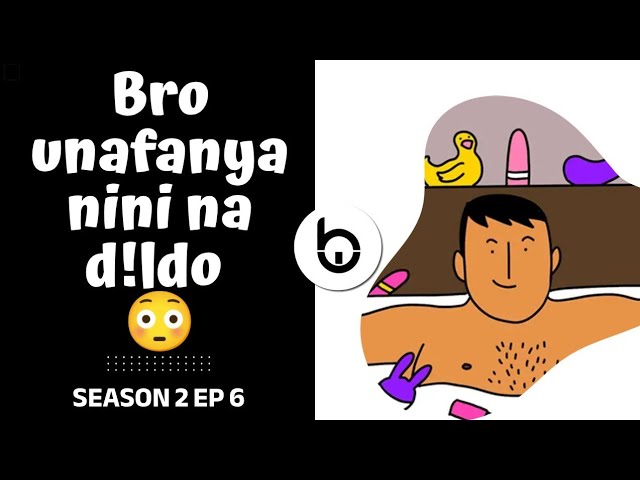 BLACK AND WHITE PODCAST - BRO D!LDO INAFANYA NINI KWA NYUMBA YAKO? cover art