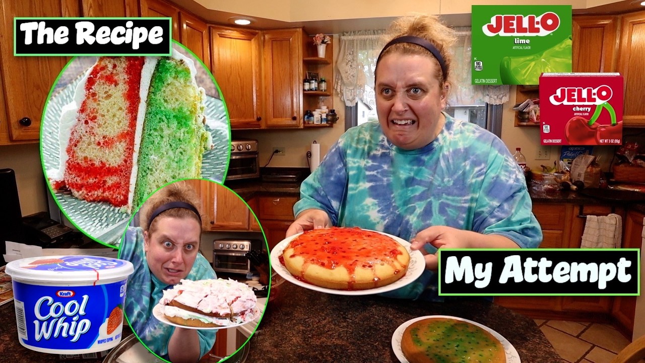 Making a JELLO Poke Cake WITHOUT a Recipe cover art