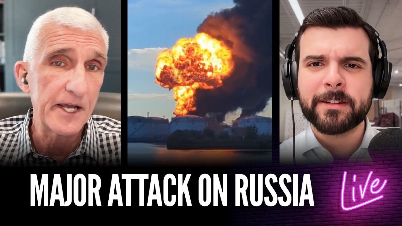 Ukraine Carries Out Massive Drone Attack in Saint Petersburg | Command Post Live cover art