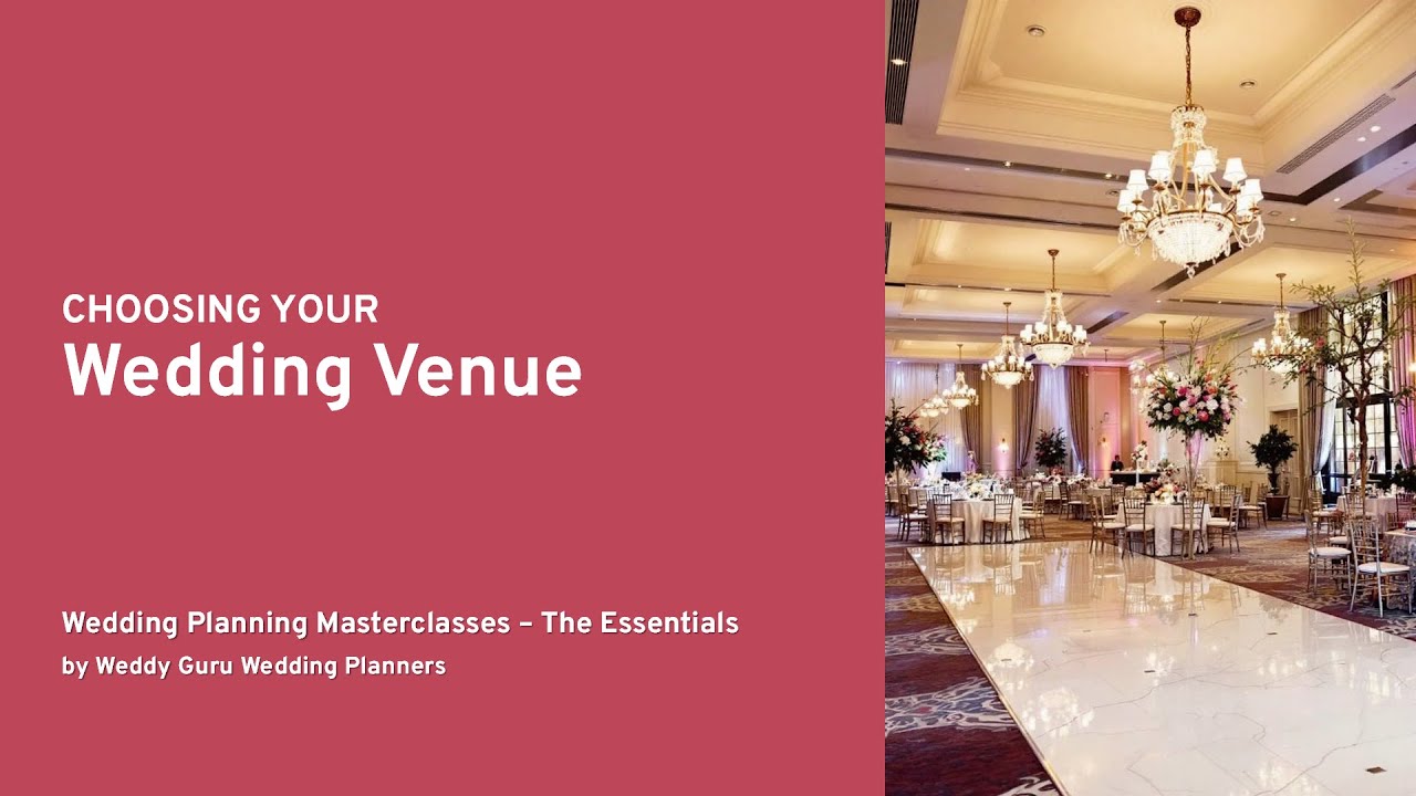 05. Choosing Your Wedding Venue - Wedding Planning Masterclass By Niyara Weddings cover art