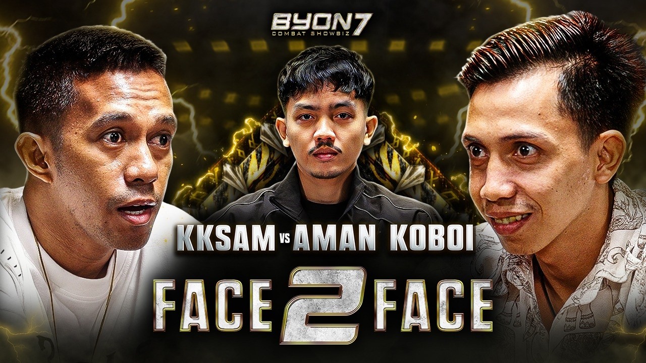 "KU BUAT KAU K.O DI TANAHMU SENDIRI NANTI?!" - KKSAM VS AMAN KOBOI FACE 2 FACE cover art