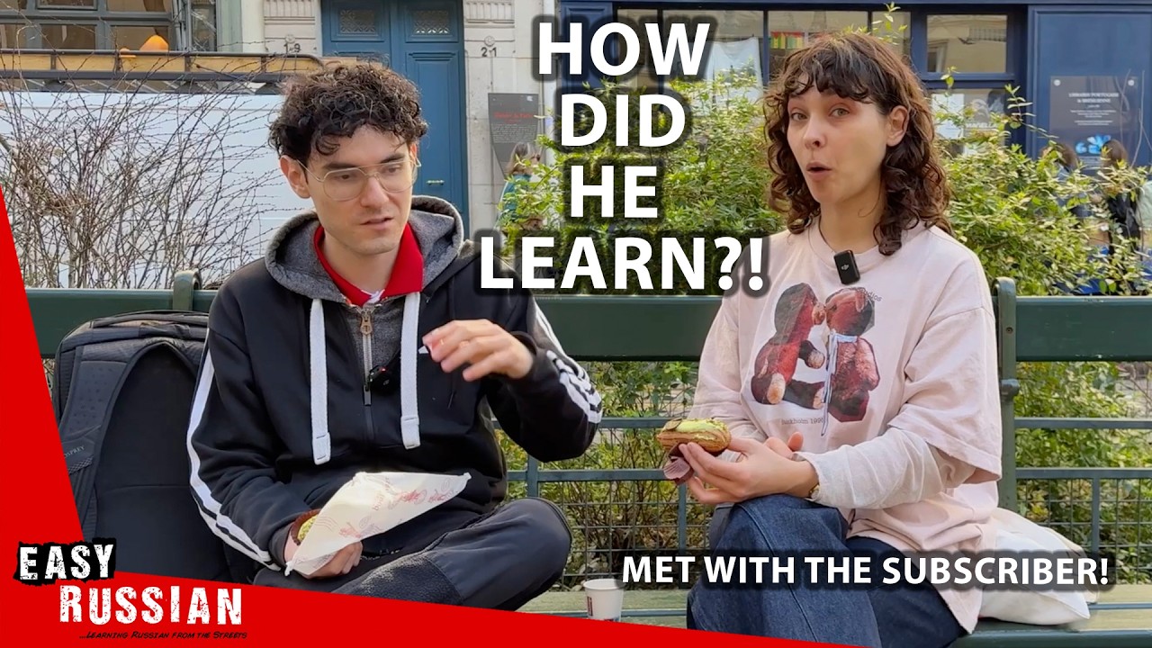 How Arturo Mastered Russian in 7 month: Meeting Our Subscriber in Paris | Easy Russian 115 cover art