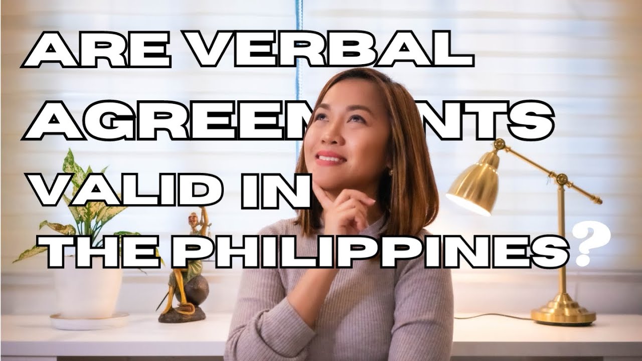 Are Verbal Agreements Valid?