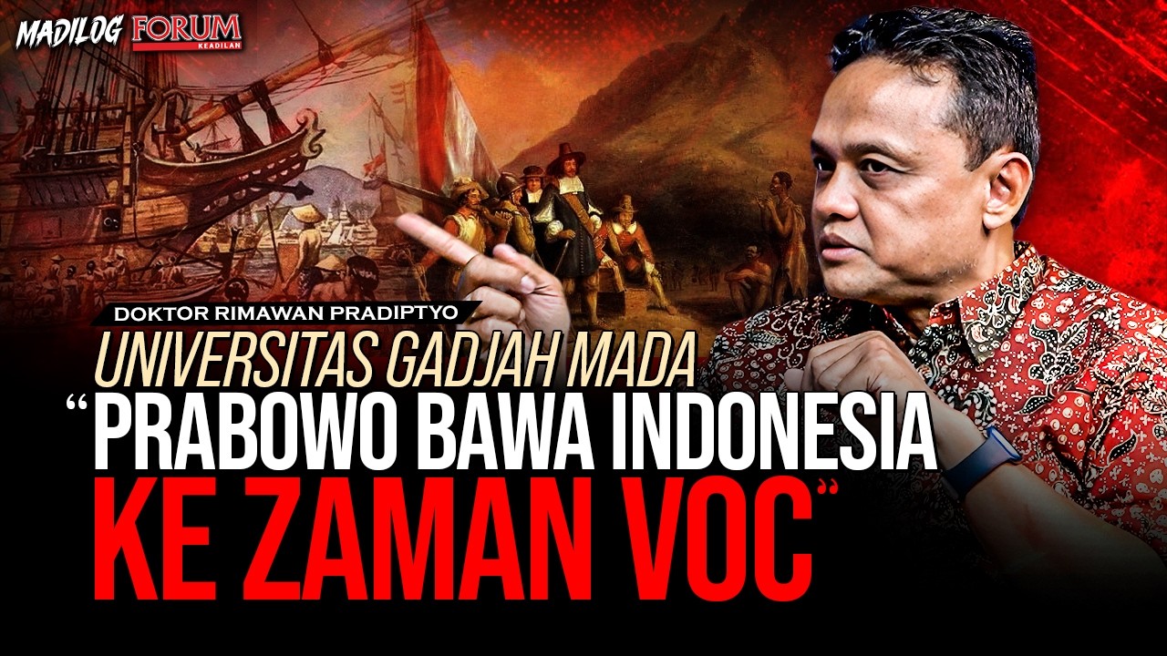 DOKTOR RIMAWAN PRADIPTYO: TRUMP MINTA PRABOWO BUKA LAPANGAN KERJA DI AS...🤣🤣🤣 cover art