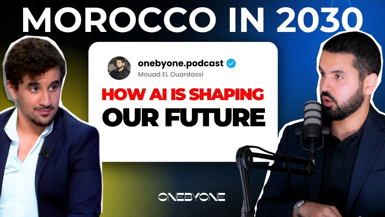 Mohamed Aalabou: Morocco in 2030, the Future of AI | مستقبل الذكاء الاصطناعي OnebyOne Podcast EP.17 cover art