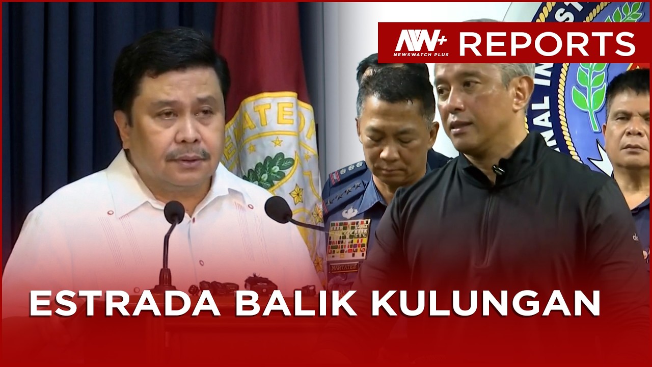 Estrada magbabalik-kulungan para sa kasong pandarambong | NewsWatch Reports cover art