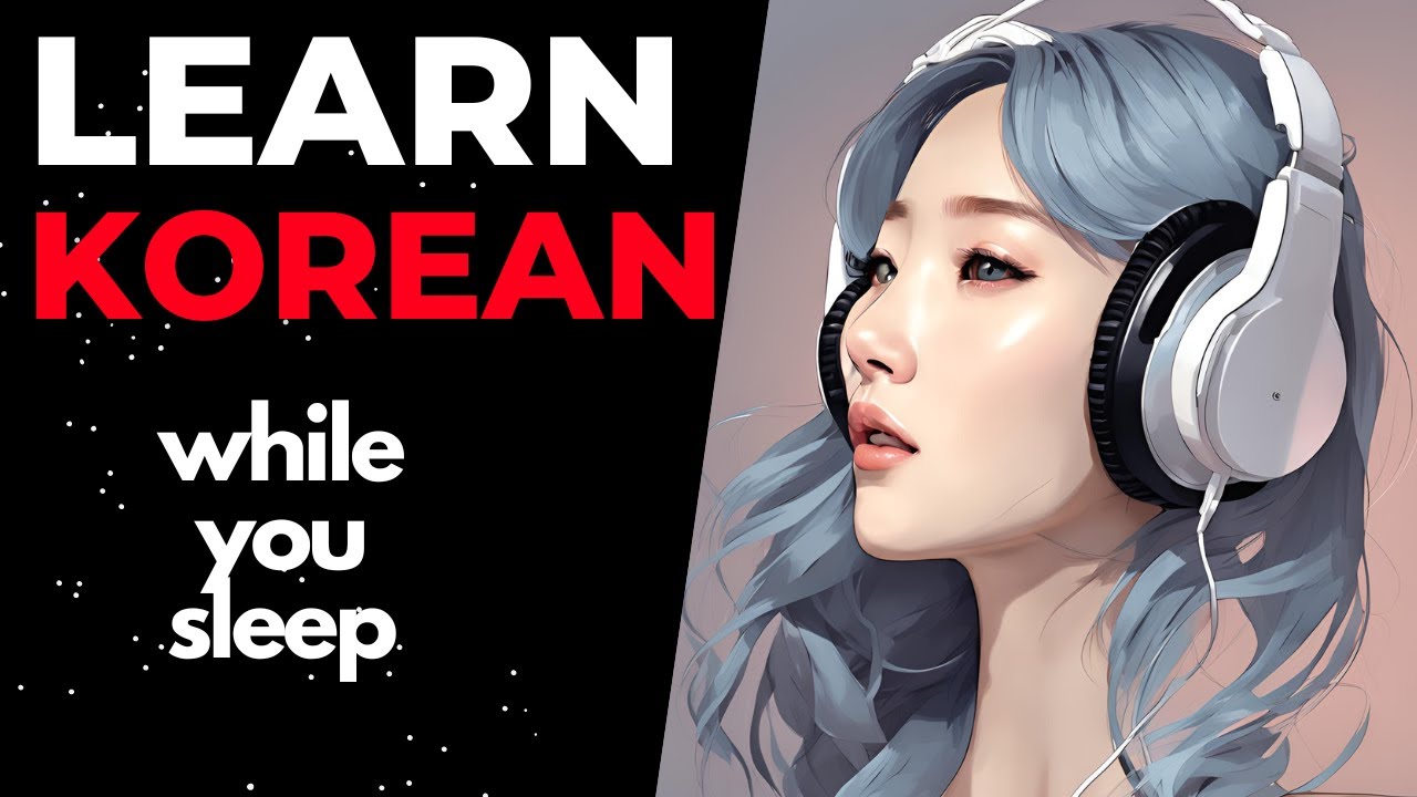 Learn Korean While You Sleep 😀 Common  Korean Phrases for Everyday Life 😴  Korean Lesson cover art