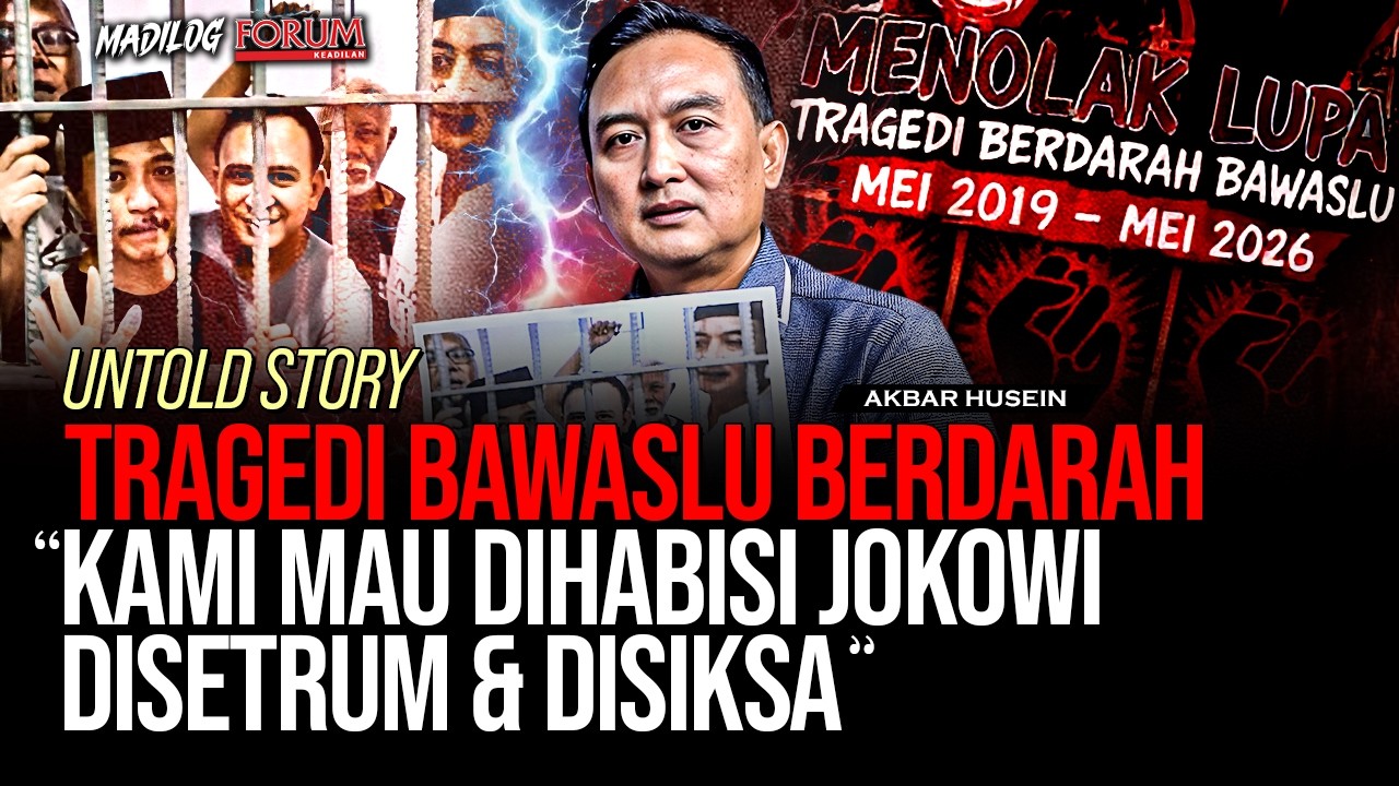 KORBAN BAWASLU BERDARAH: JOKOWI GILA DAN SANGAT BIADAB...!!! cover art