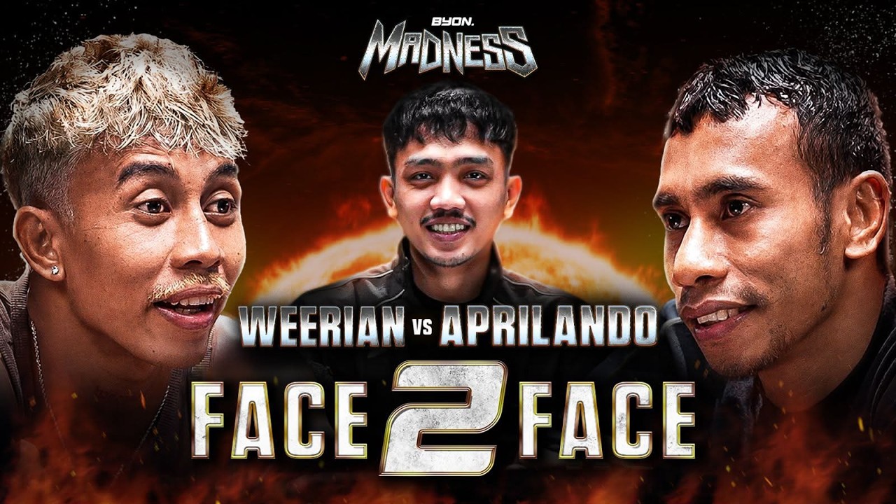 "AYO HANCUR-HANCURAN DI ATAS RING NANTI?!" - WEERIAN VS APRILANDO FACE 2 FACE (MADNESS 4) cover art