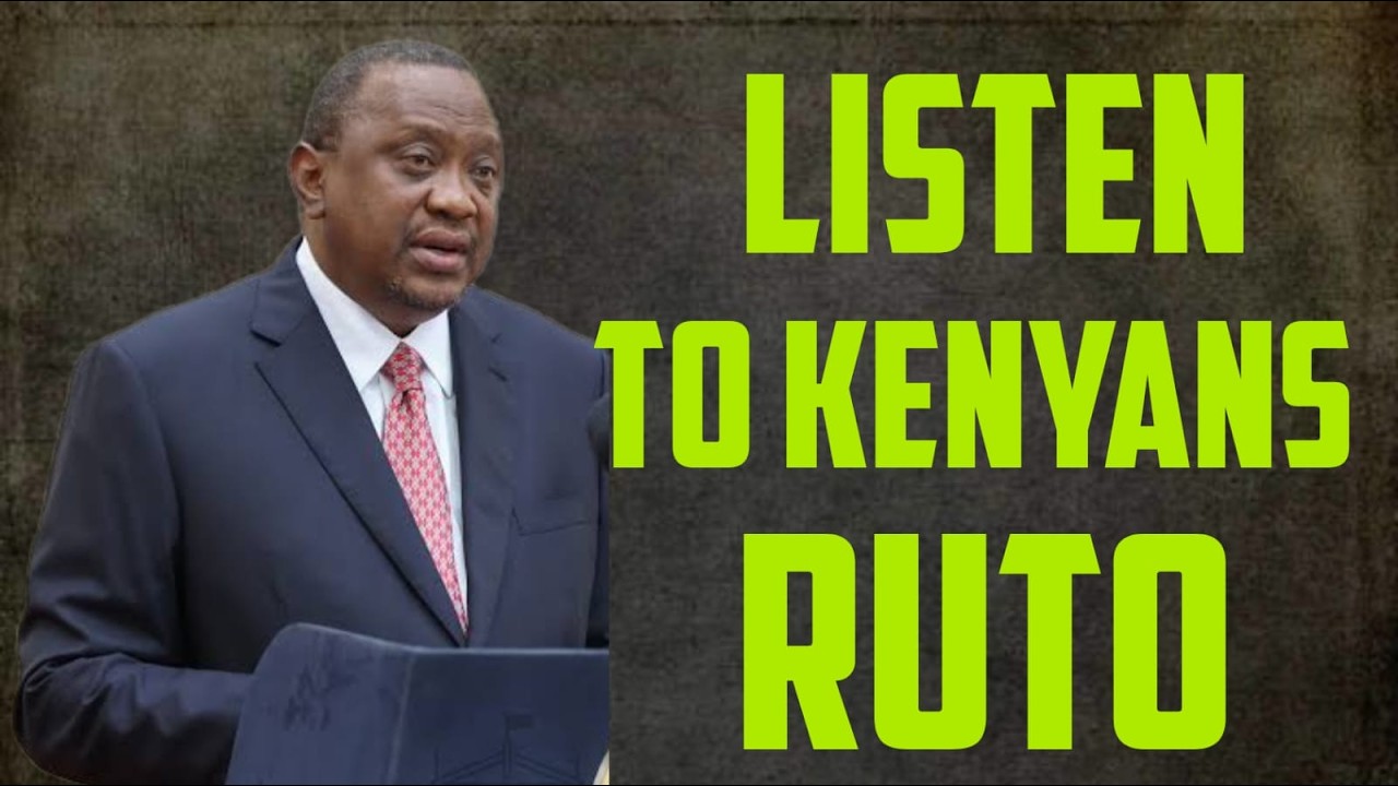 Uhuru Kenyatta Cautions Ruto To Listen To Kenyans Or Face The Music cover art