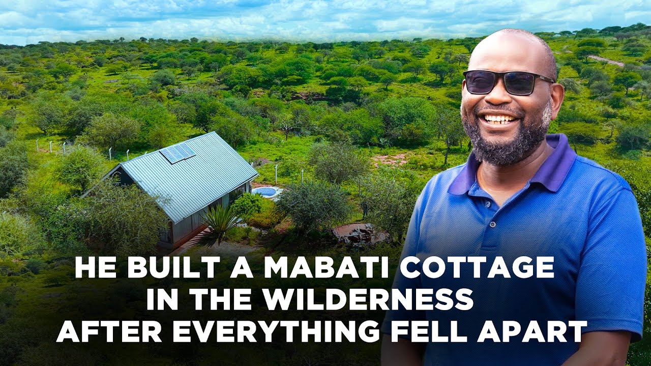 After His Divorce, He Left The City and Rebuilt His Life in a Mabati Cottage In The Wilderness | LNN cover art