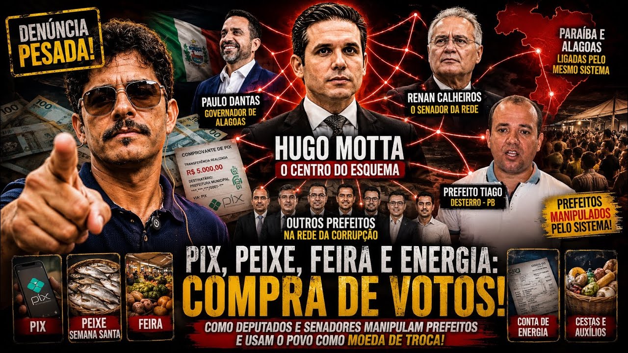 COMPRA DE VOTOS NA PARAÍBA? KRISNA EXPÕE ESQUEMA DE CORRUPÇÃO  cover art