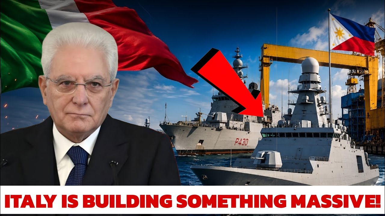 Good News! ITALY is now BUILDING MODERN WARSHIPS in the Philippines  cover art