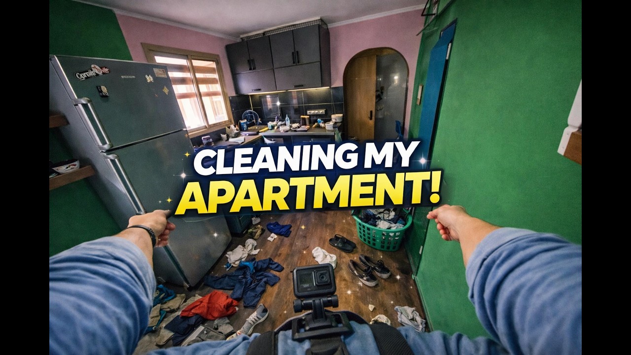 Learn Darija Through Vlog | Cleaning My Messy Apartment #13 cover art