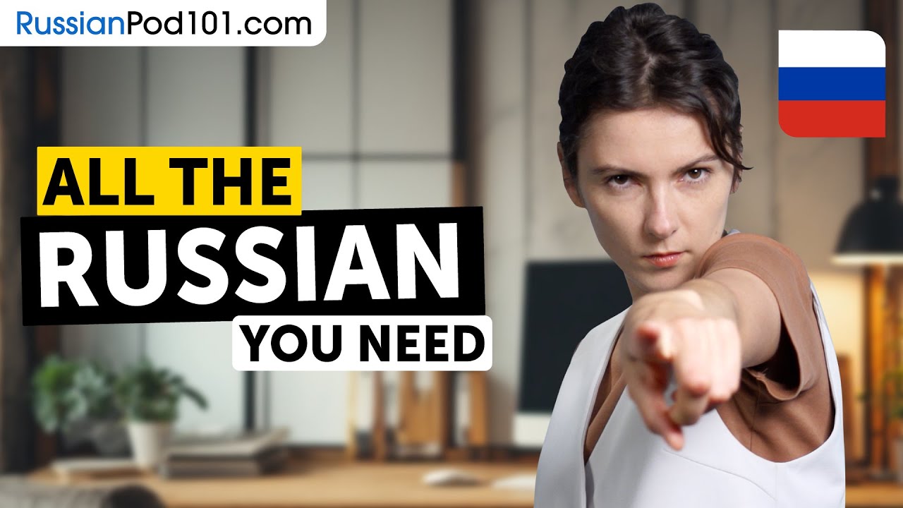 Learn Russian in 4 Hours - ALL the Russian Phrases You Need to Get Started cover art