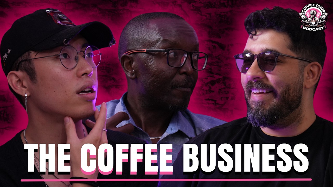 Coffee Cartels, Korean Hustlers & Charlie Sheen - Young Park & Mike Okara | Coffee Pump (E098) cover art