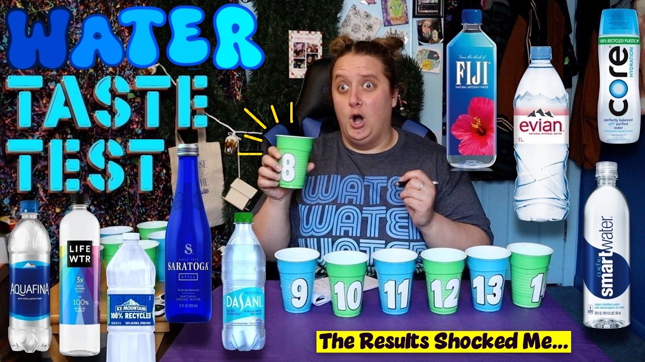 Blind Bottled Water Taste Test cover art