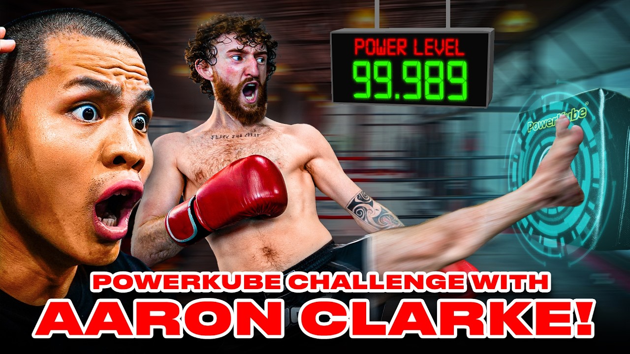 AARON CLARKE FIGHTER IRLANDIA MENAKLUKAN REKOR POWERKUBE?! cover art