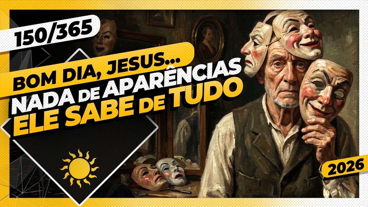 NADA DE APARÊNCIAS: ELE SABE DE TUDO - Bom dia, Jesus! 150/365 (2026) cover art