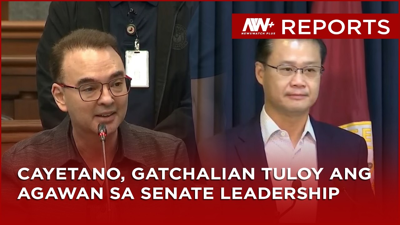 Gusot sa liderato nina Gatchalian, Cayetano hindi pa rin nareresolba | NewsWatch Reports cover art