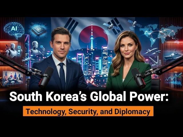 South Korea’s Global Power: Technology, Security, and Diplomacy |Learn English With Podcast cover art
