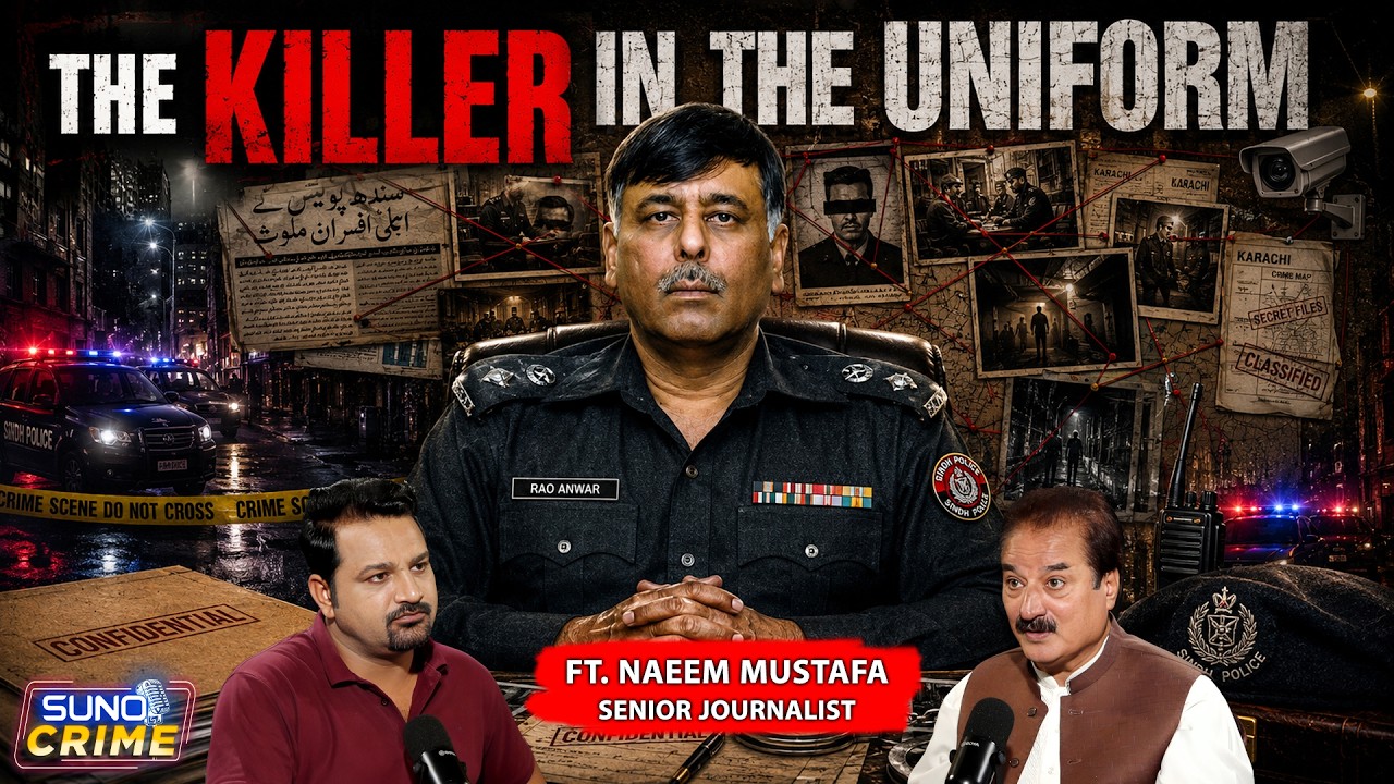 Untold Story of SSP Rao Anwar's Fake Encounters | Killer Cop's Deep Connections | Ft. Naeem Mustafa cover art