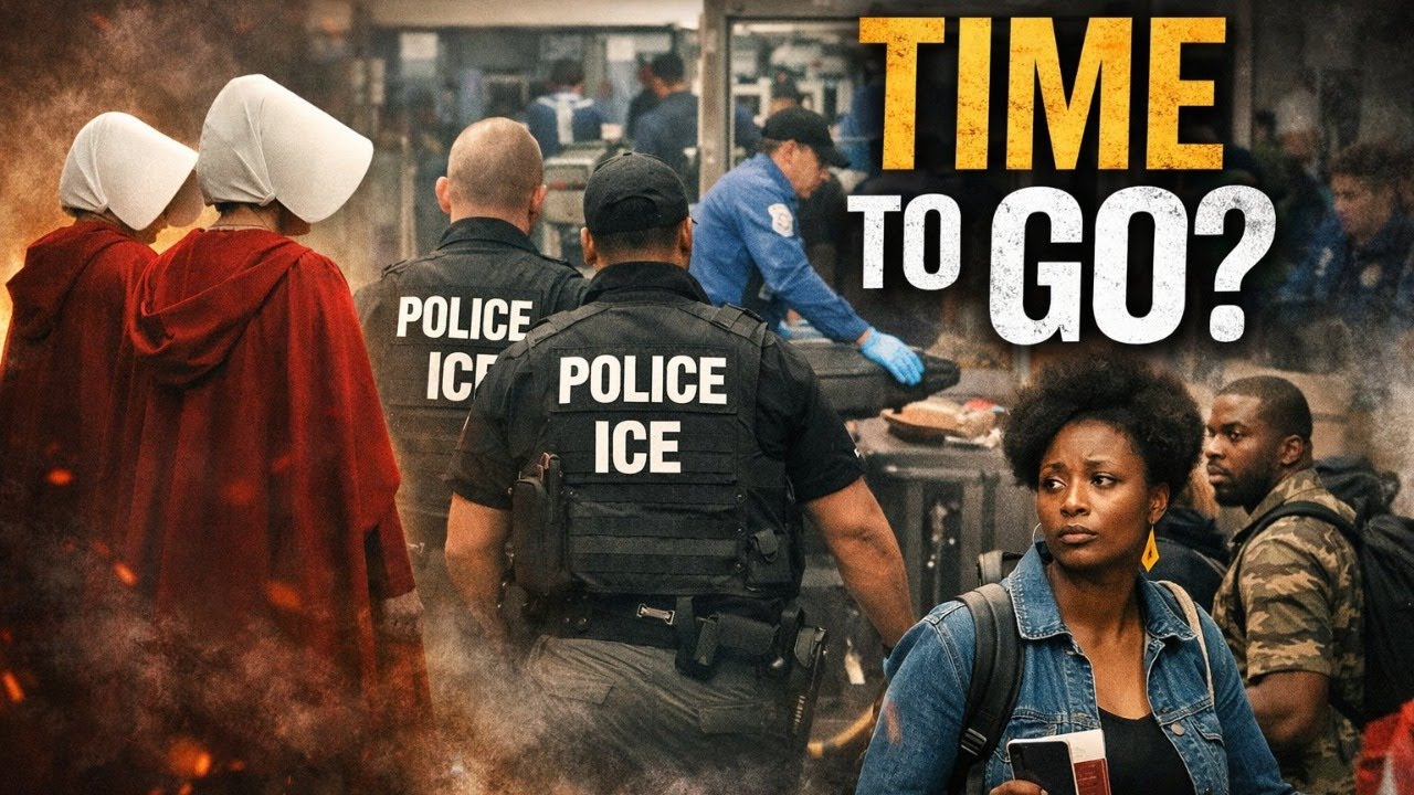 ICE at Airports…Why This Feels Like The Handmaid’s Tale cover art