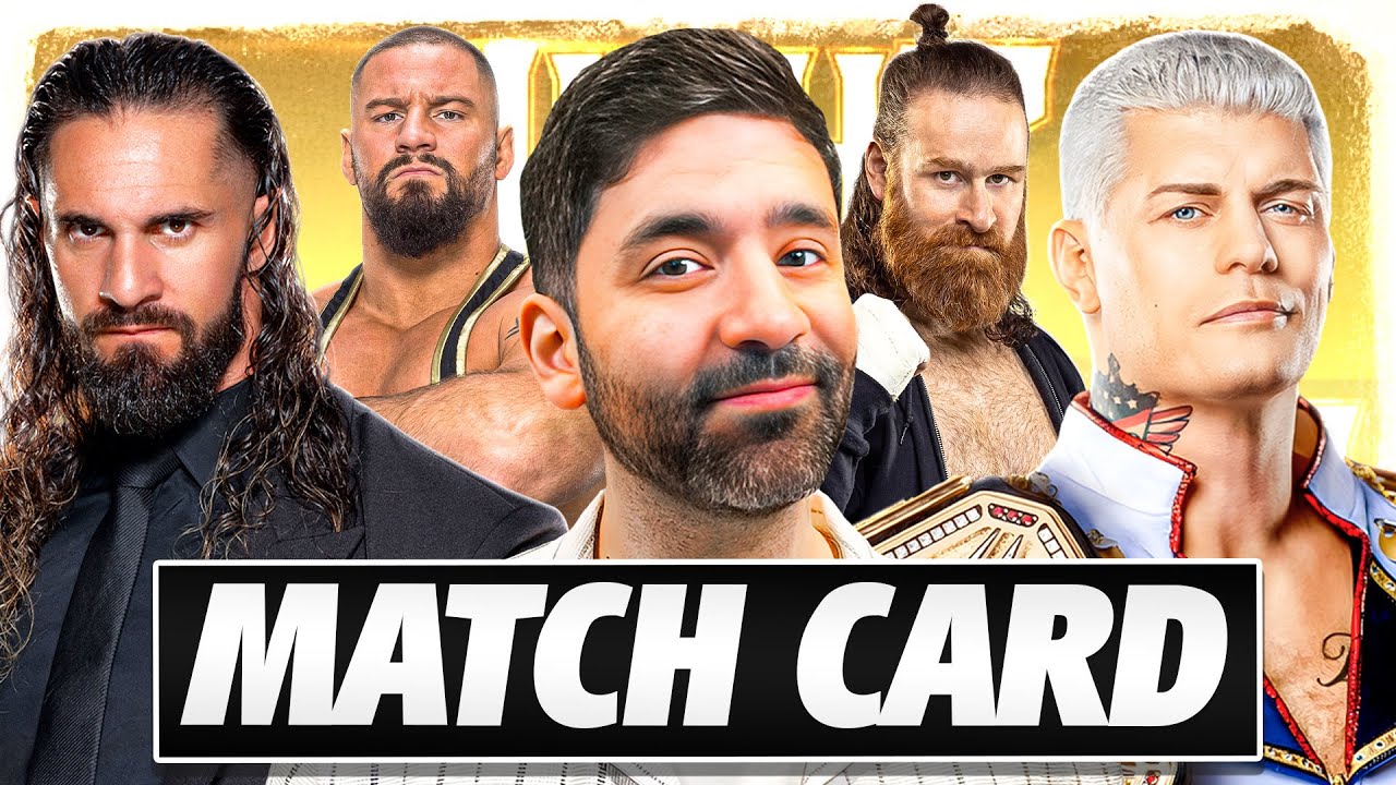 PREDICTING THE WWE NIGHT OF CHAMPION 2026 MATCH CARD cover art