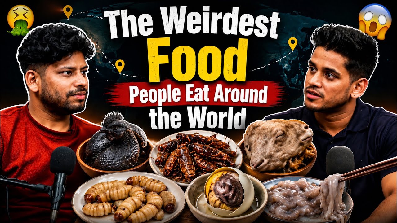 Crazy Food Around The World That People Love To Eat |RealTalk Clips cover art