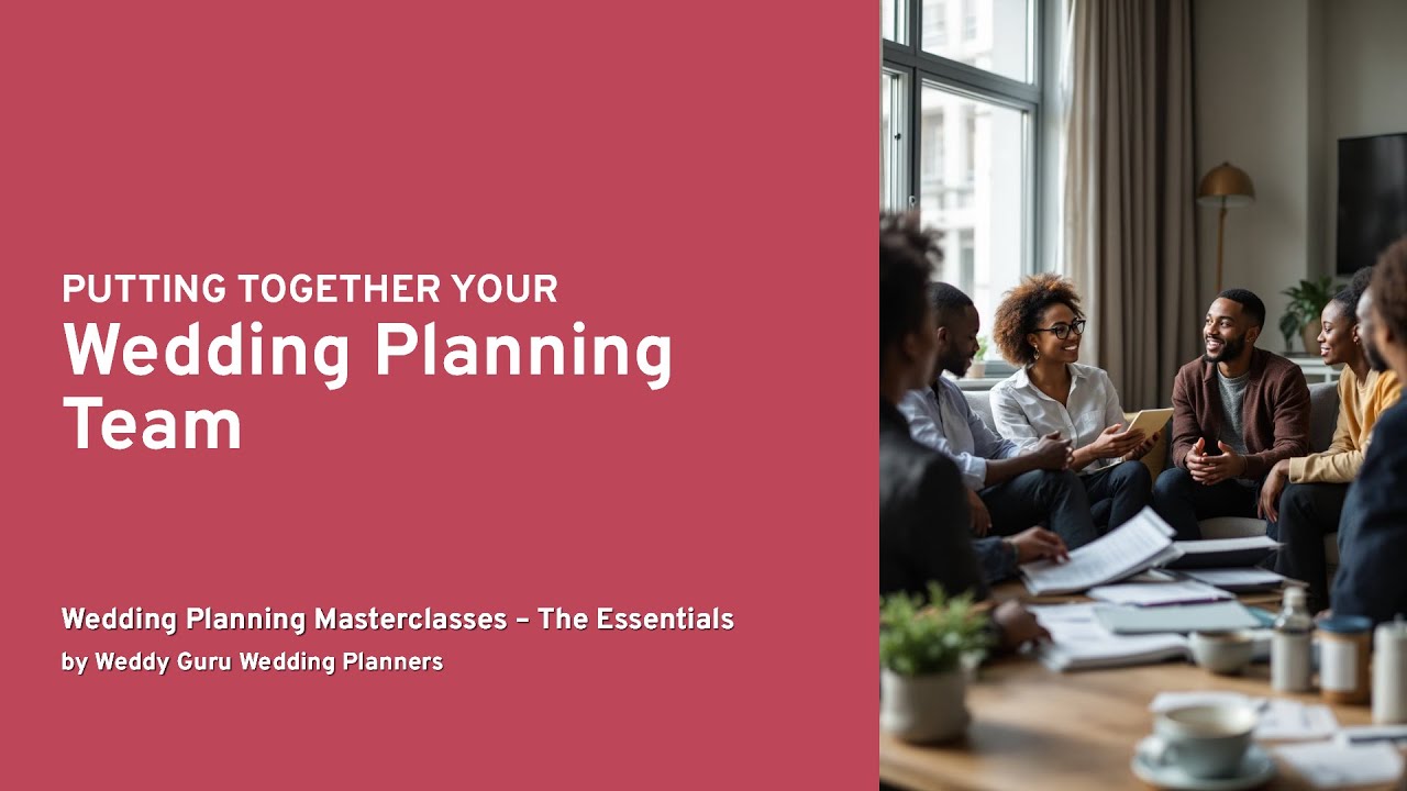 09. Wedding Planning Team - Wedding Planning Masterclass By Niyara Weddings cover art