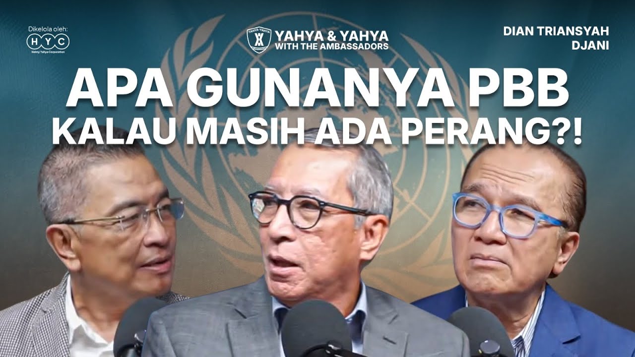 BEGINI TANTANGANNYA JADI DUBES RI DI PBB?! | YAHYA & YAHYA cover art