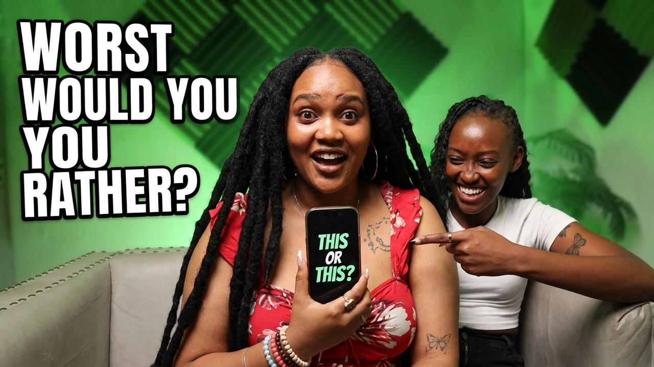 BLACK AND WHITE PODCAST - WOULD YOU RATHER........ cover art