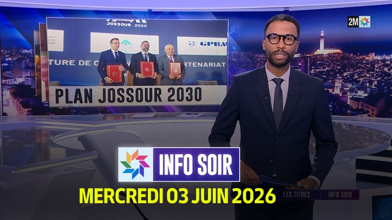 Info Soir : Mercredi 03 Juin 2026 cover art