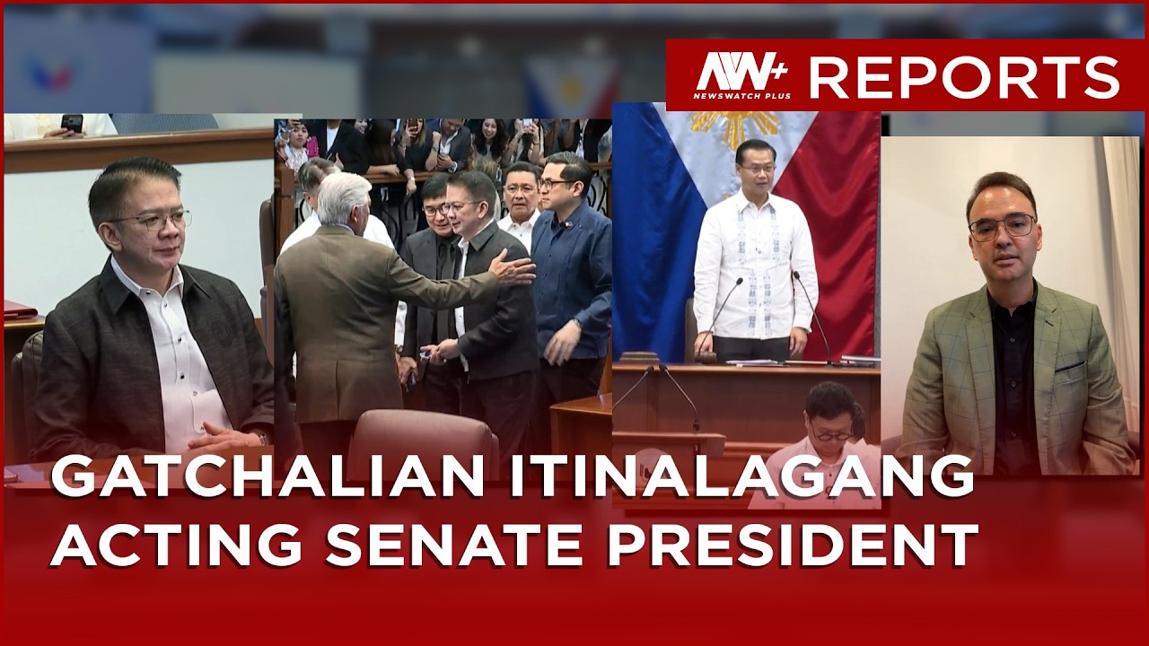 Gatchalian itinalagang acting Senate president | NewsWatch Reports cover art