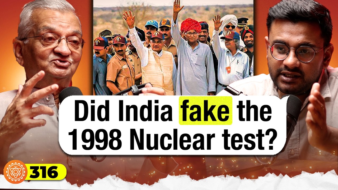 संवाद # 316: India's legendary nuclear scientist tells the truth about Pokhran, US-India N-deal cover art