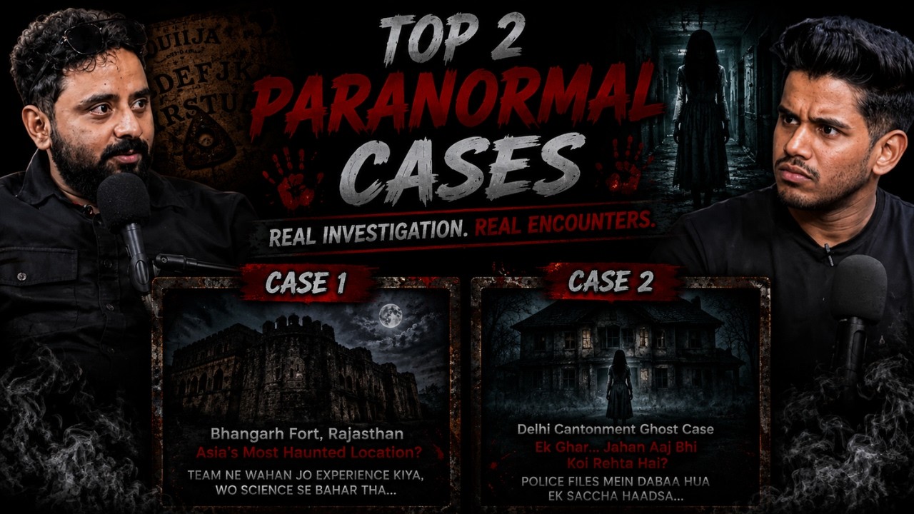 Top 2 Paranormal Cases || Real Talk Short
