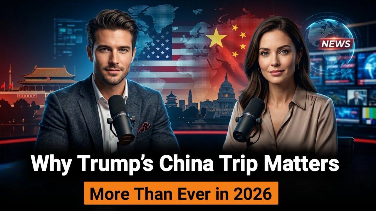 Why Trump’s China Trip Matters More Than Ever in 2026 | Learn English With Podcast cover art