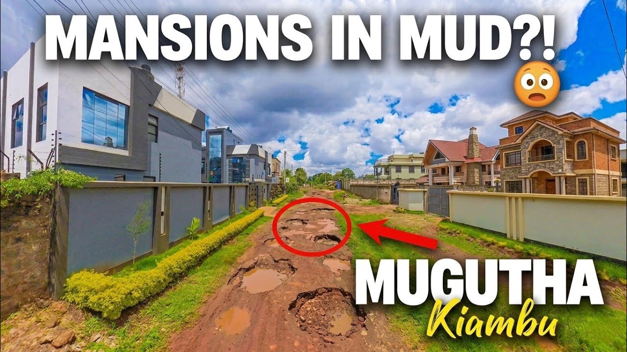 Luxury Mansions in Mud?! 😳 Mugutha Estate Reality.🇰🇪 cover art