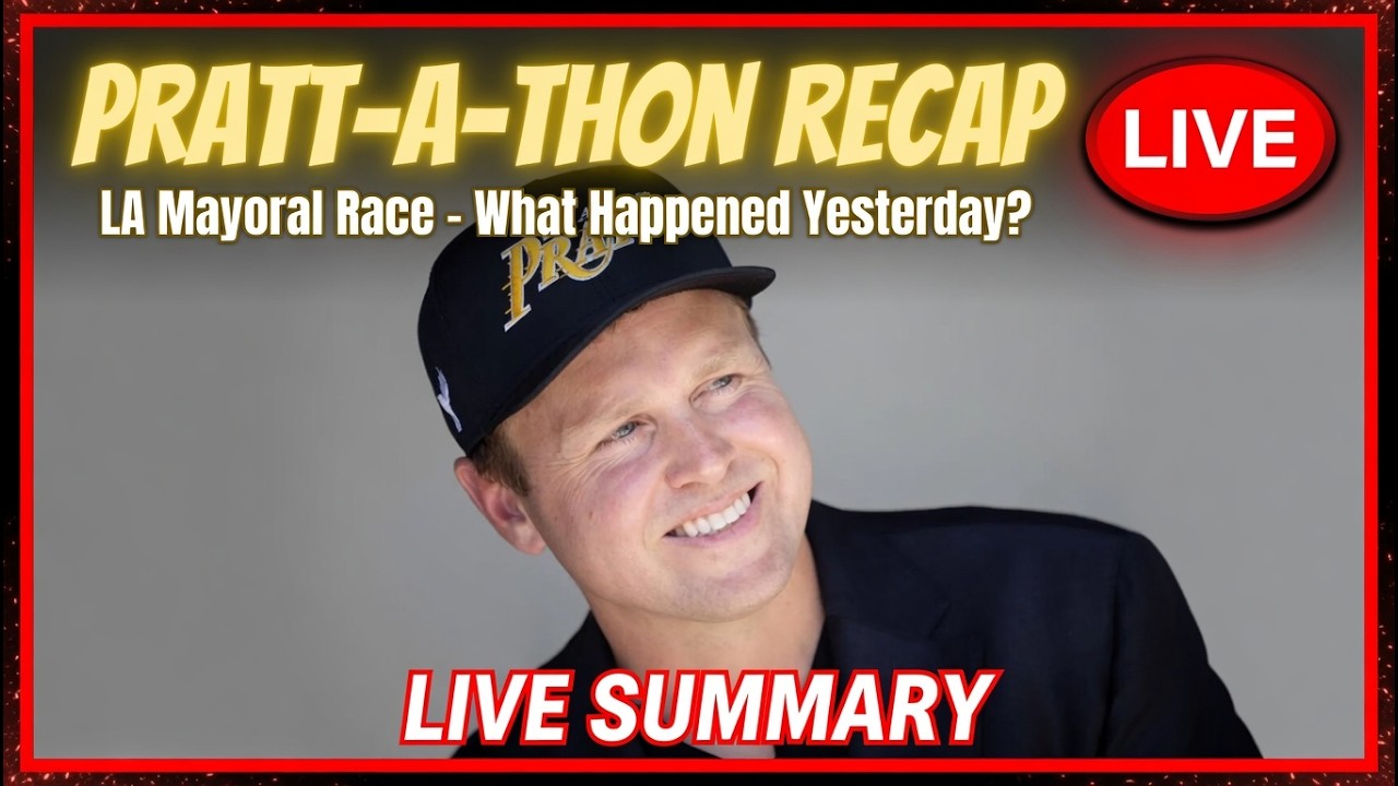 LIVE for a quick Pratt-a-thon recap of what actually happened yesterday in the LA Mayoral race cover art