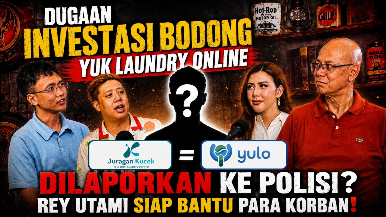 REY UTAMI BANTU KORBAN DUGAAN INVESTASI BODONG YUK LAUNDRY ONLINE!!! cover art