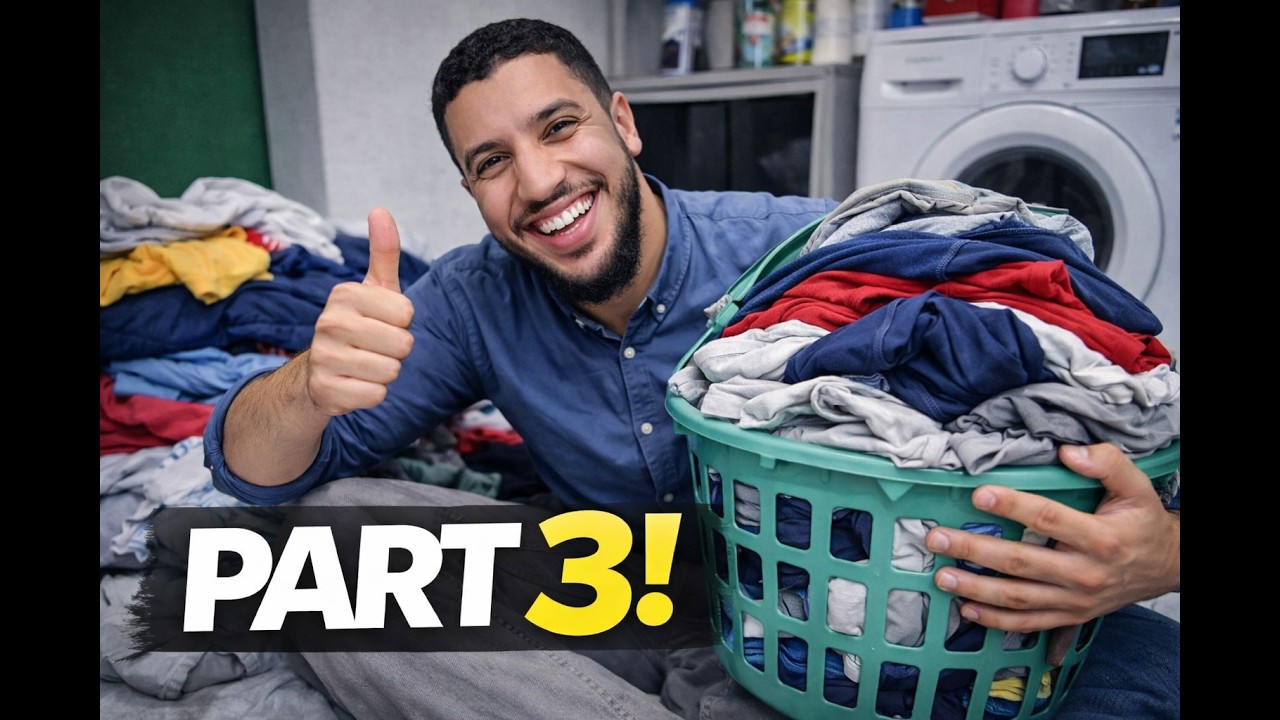 Learn Darija Through Vlog | Laundry & Clothes Vocabulary Part 3 cover art