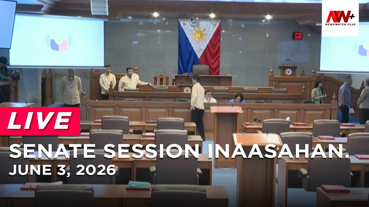 Senate nagsasagawa ng session | NewsWatch Live cover art