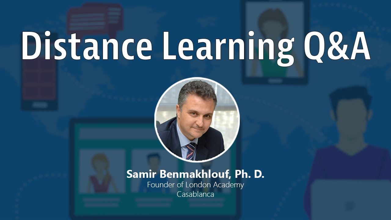 Distance Learning Q&A by Dr Benmakhlouf Samir cover art